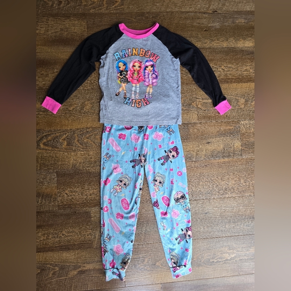 Rainbow Kids Pajama Set US Size 6